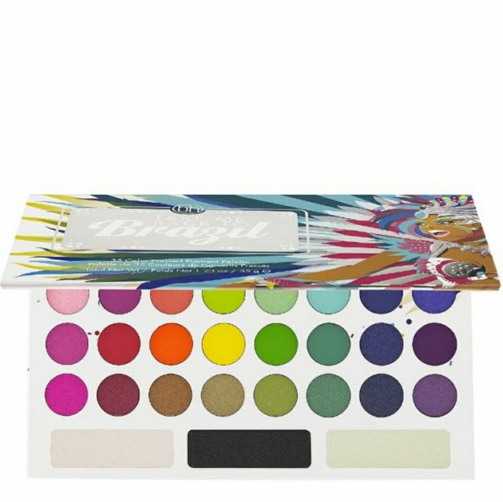 Take me back to brazil eyeshadow palette